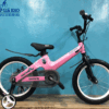 Xe Đạp 18 Inch SPACEBABY Khung Nhôm Bánh Căm – Màu Hồng