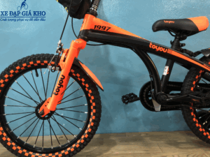 Miếng ốp chắn bùn -Xe Đạp Trẻ Em 18Inch Toyou TY-05 Túi Vải- Màu Cam