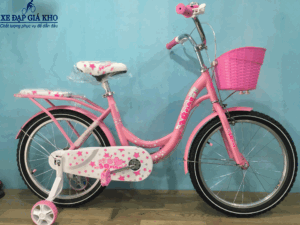 Xe Đạp Trẻ Em 20 Inch JIQIMAO-Màu Hồng Nhạt