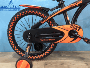 Baga tiện lợi - Xe Đạp Trẻ Em 18Inch Toyou TY-05 Túi Vải - Màu Cam