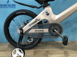 Bánh xe phụ - Xe Đạp 18 Inch SPACEBABY Khung Nhôm Bánh Căm – Màu Nâu Cafe