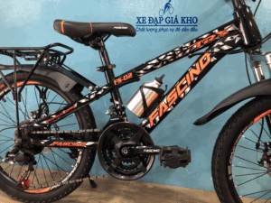 Xe Đạp Trẻ Em 20 Inch FASCINO FS-02 – Màu Đen Cam