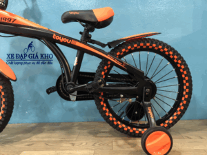 Yên xe mềm mại-Xe Đạp Trẻ Em 18Inch Toyou TY-05 Túi Vải – Màu Cam