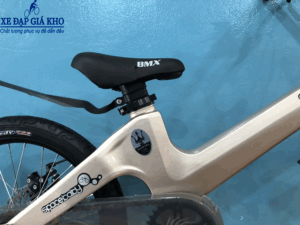 Yên xe mềm mại-Xe Đạp 18 Inch SPACEBABY Khung Nhôm Bánh Căm – Màu Nâu Cafe