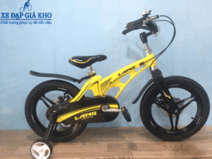 Xe Đạp Trẻ Em 16 Inch LANQ FD 43 Cao Cấp – Màu Vàng