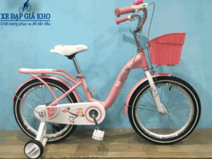 Xe Đạp Trẻ Em 20inch TOYOU Nữ Cao Cấp – Màu Hồng Nhạt