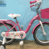 Xe Đạp Trẻ Em 16 inch TOYOU TY-24-Màu Hồng Đậm