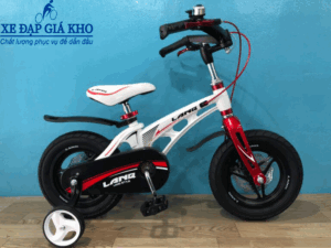 Xe Đạp Trẻ Em 12 Inch LANQ FD 43 Cao Cấp – Màu Trắng