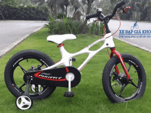 Xe Đạp Trẻ Em 16 Inch ROYALBABY SHUTTLE Cao Cấp-Màu Trắng