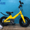 Xe Đạp Trẻ Em 12 Inch SpaceBaby Khung Nhôm Bánh Mâm – Màu Vàng