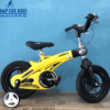 Xe Đạp Trẻ Em 12 Inch LANQ FD 40 Cao Cấp – Màu Vàng