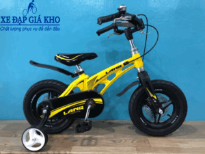 Xe Đạp Trẻ Em 12 Inch LANQ FD 43 Cao Cấp – Màu Vàng