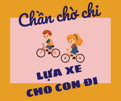 THƯƠNG HIỆU XE ĐẠP TRẺ EM CHO BÉ