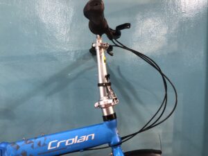 chi tiec xe dap gap 16 inch crolan khung thep